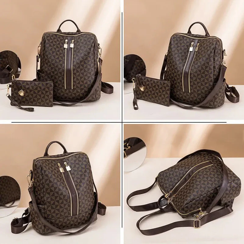 Angelina Women's Backpack + Free Wallet - Image 5