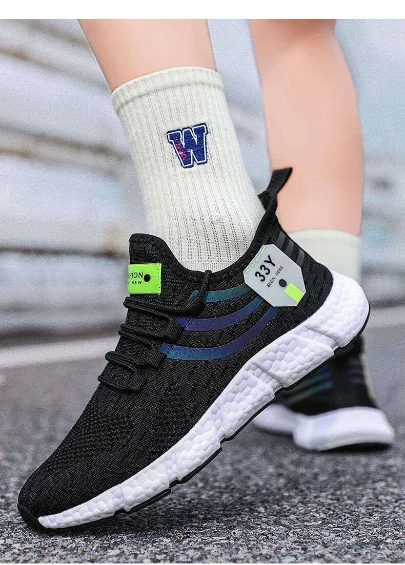 Blue Wolf Unisex Running and Walking Sneakers - Image 14