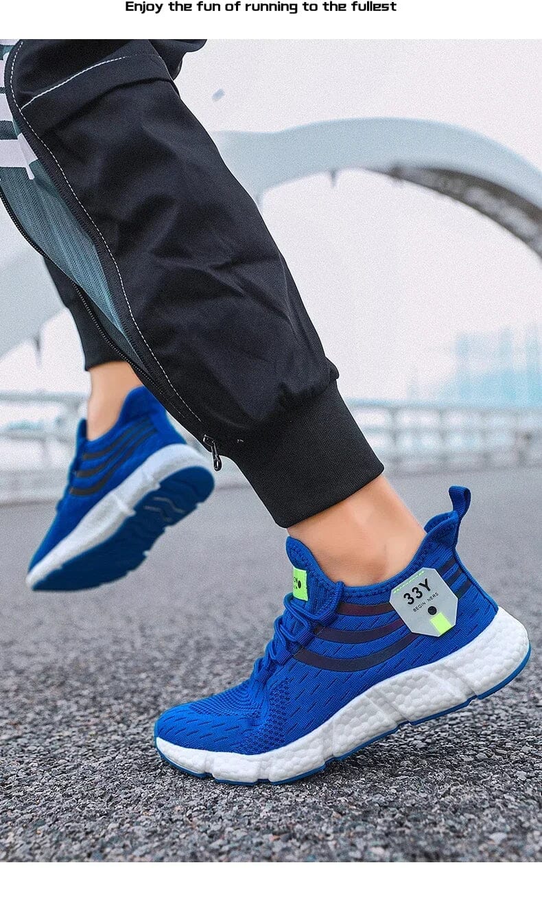 Blue Wolf Unisex Running and Walking Sneakers - Image 19