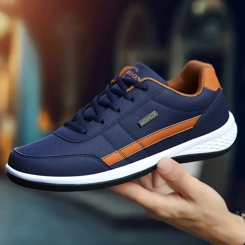 CasualFlex Leather Sneakers - Image 11