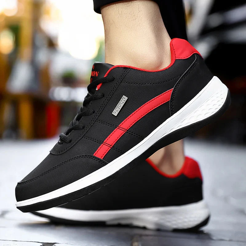 CasualFlex Leather Sneakers - Image 6