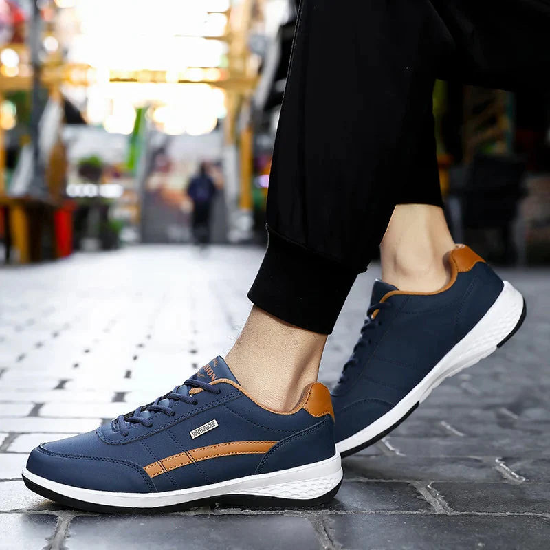 CasualFlex Leather Sneakers - Image 7