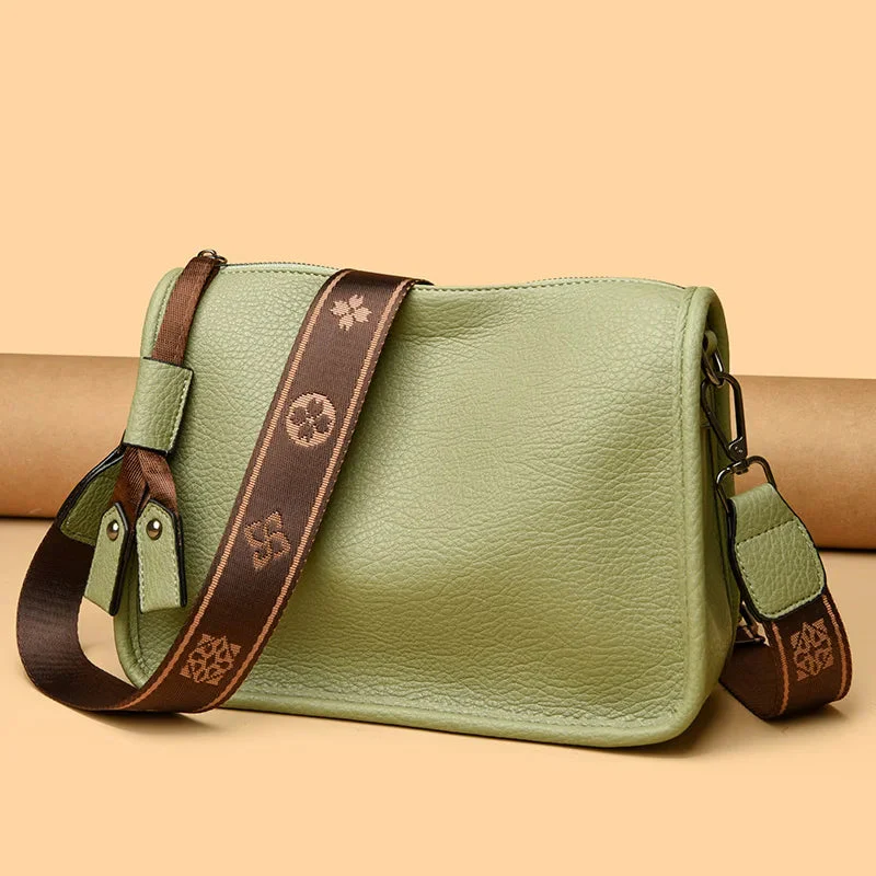 Isabelle Leather Handbag - Image 11