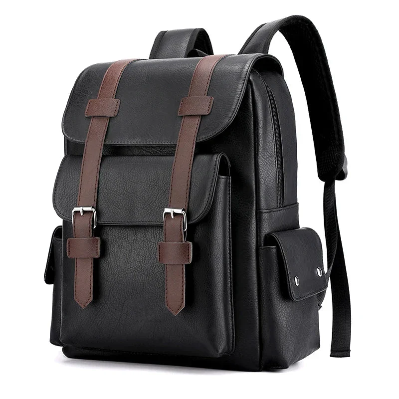 Leather Men's Backpack Balestrine - Image 9