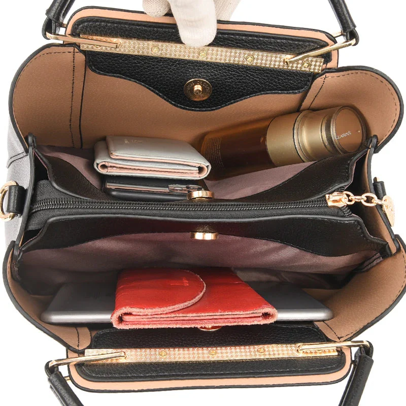 Luxurious Soft Leather Women's Shoulder and Crossbody Bag - Image 10