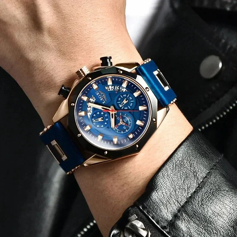 Luxury Men's Watch Vortex Chrono - Image 6