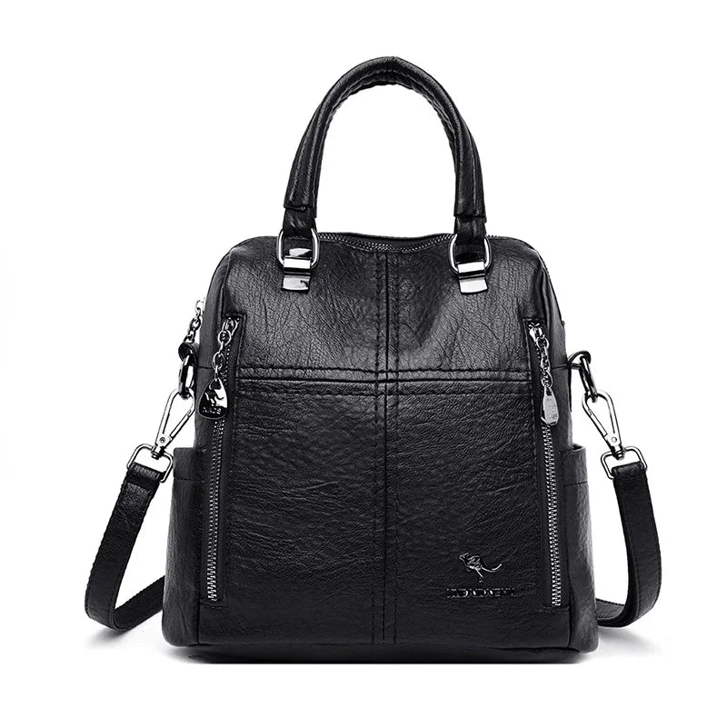 Malu Leather Backpack - Image 3