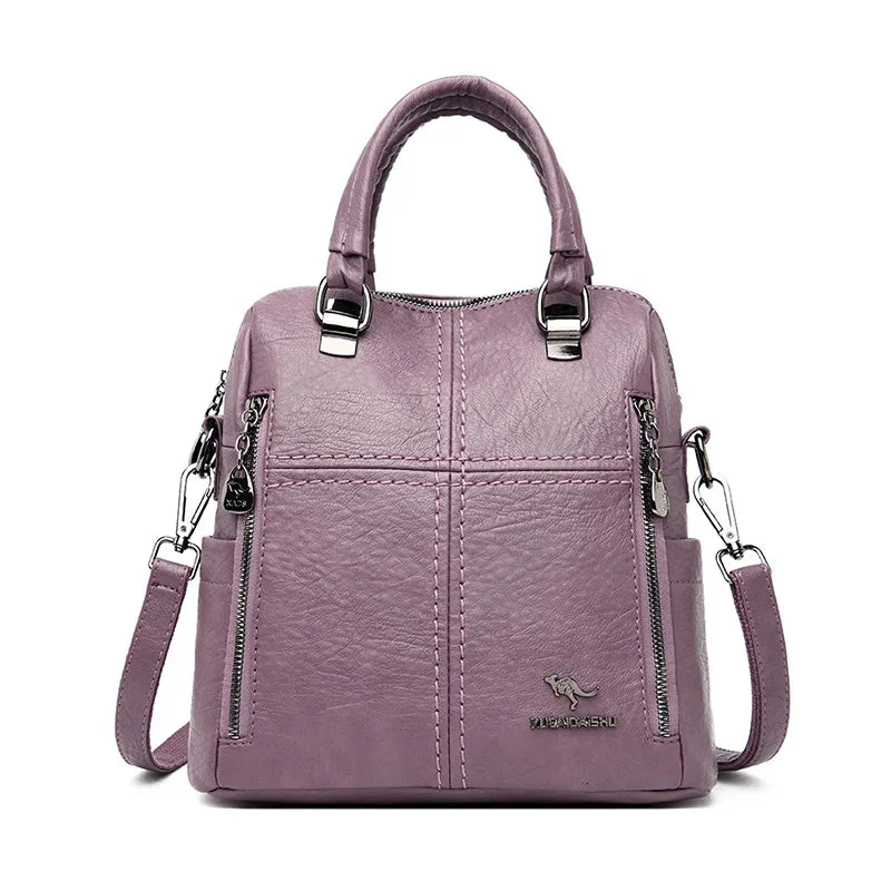 Malu Leather Backpack - Image 7