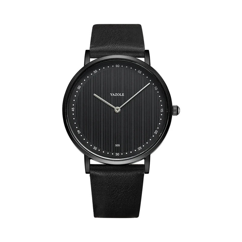 Men's Leather Luxury Watch Veron - Image 6