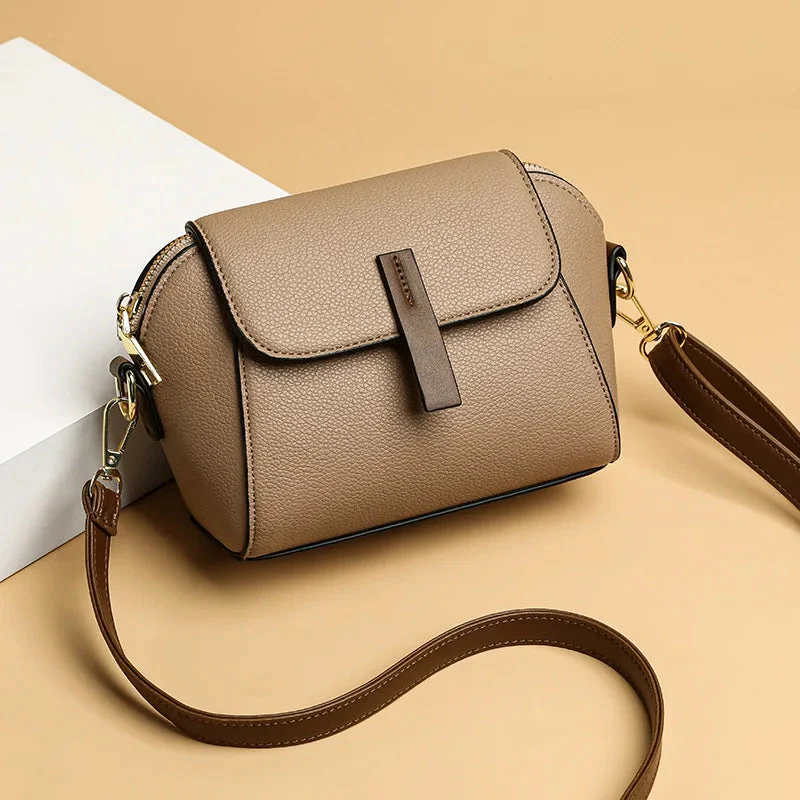 Millena Leather Shoulder Bag - Image 3