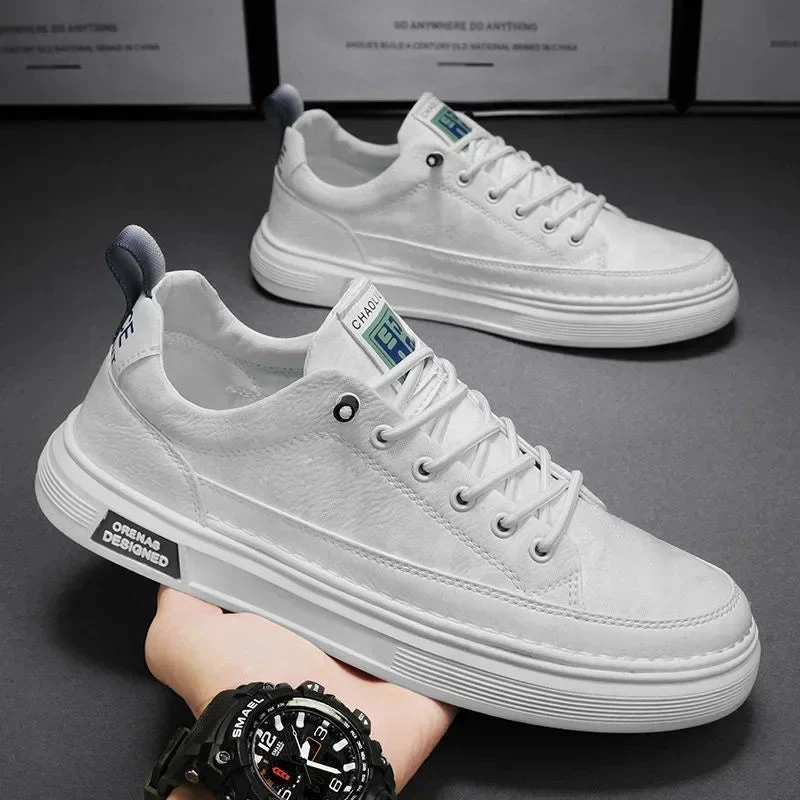 Orena Versatile Casual Leather Men's Shoes - Image 4