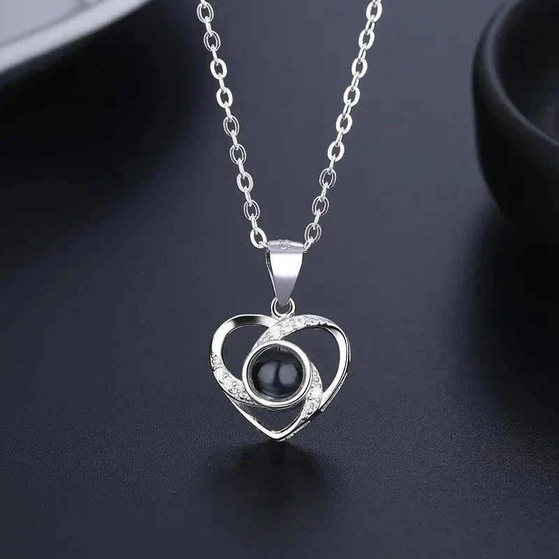 Rose of Love Heart Necklace - Image 5