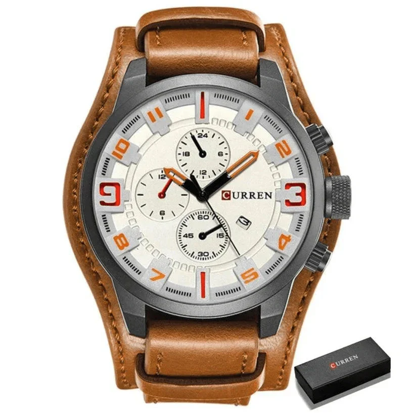 Sebastian Curren Leather Watch - Image 15