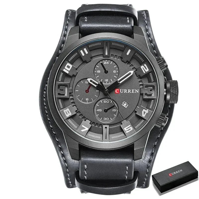 Sebastian Curren Leather Watch - Image 16