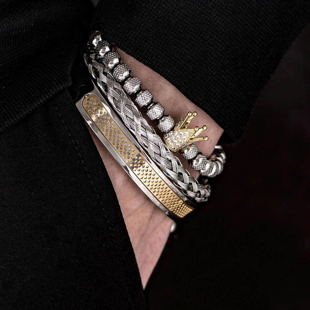 Vanguard Handmade Men's Bracelet Set - Image 5