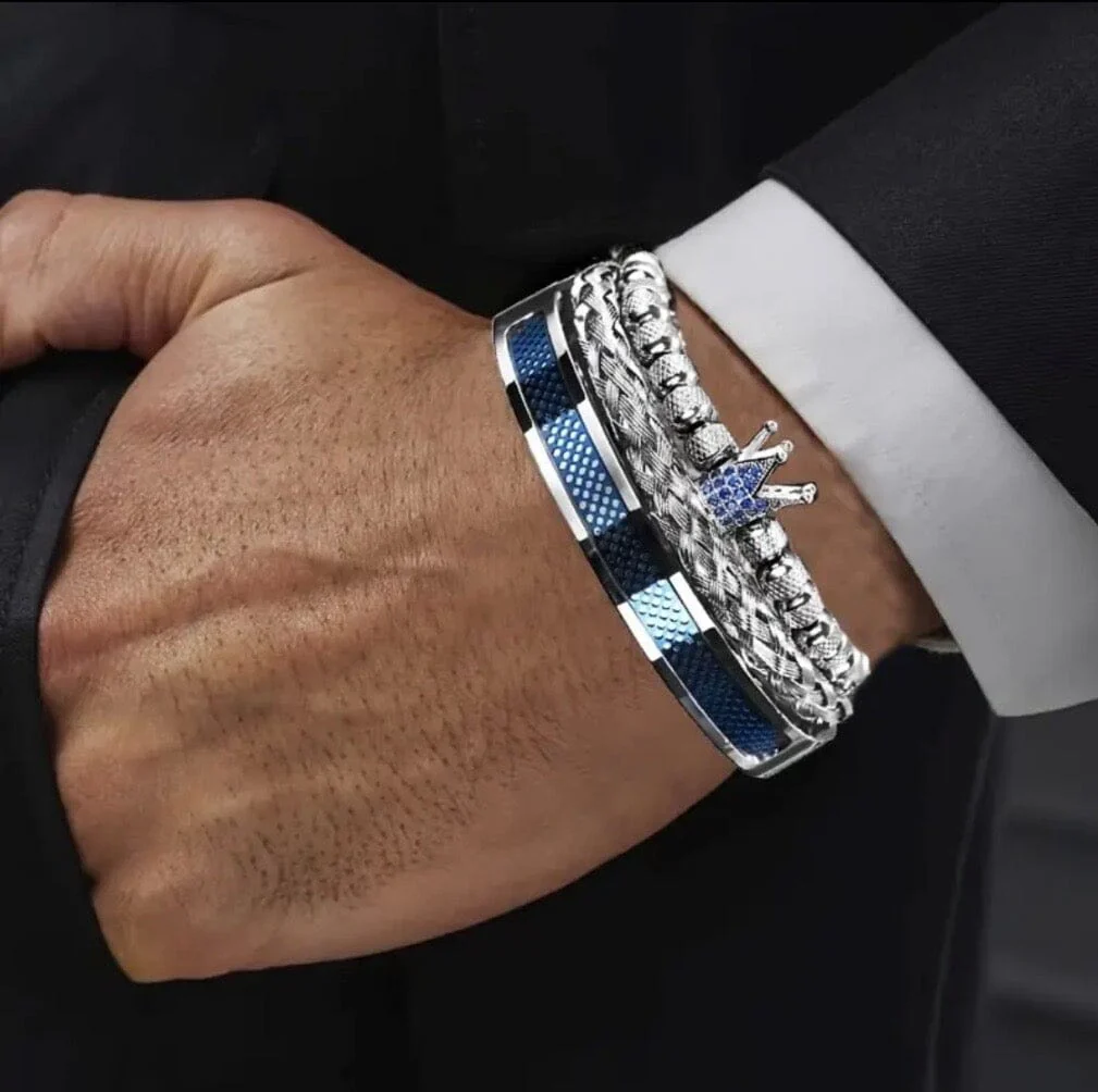 Vanguard Handmade Men's Bracelet Set - Image 7