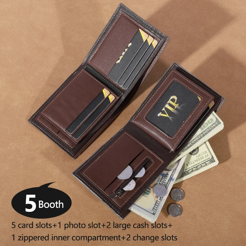 Vincent Men's Leather Wallet - Image 9