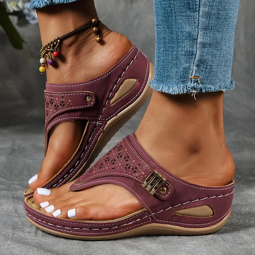 Women's Summer Wedge Heel Sandal - Image 17
